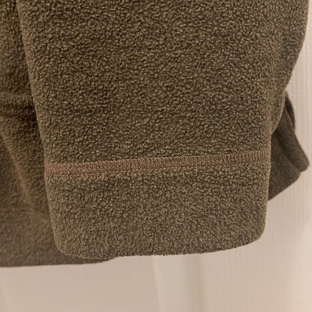 Eddie Bauer Brown Hooded Fleece Hoodie - Picture 4 of 6